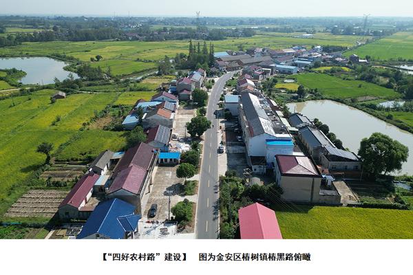 金安区新一轮“四好农村路”建设图集